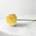 thumbnail image 4 of CHENjy Artificial Flowers for Decoration, Round Spherical Dandelion Faux Floral for Vase, Realistic Silk Home Decor for Living Room Centerpieces, Yellow, 1 Piece, 4 of 7