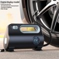 thumbnail image 6 of Tgbvmt Portable Compressor Tire Inflator 120 PSI, 12V Car Tire Pump with Digital Pressure Gauge, LED Light for Cars, Bicycles, Motorcycles, Balls, Rubber Boats and Beach Toys, Emergency Tire Repair., 6 of 8
