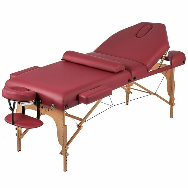 Professiona 4" Pad Portable Reiki Portable Massage Table W/ 77" Long