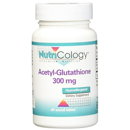 Nutricology, Acetyl Glutathione 300 mg 60 tabs