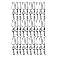 thumbnail image 1 of Bgsha 30 Pack Ball Bearing Fishing Swivels Snap Coastlock Fishing Line Connector, 1 of 9