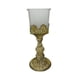 thumbnail image 2 of Candelabro a prueba de viento, candelabro, regalo, artesanía, adorno de mesa, candelabro vintage, candelabro de metal para fiesta, boda Marrón, 2 of 10