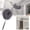 Gray, variant on ZOURIH Ceiling Fan Cleaner Duster with Reusable Microfiber Pad Extension Pole 13 to 30 Inch for Cleaning Fan Blades,Door,Window(Blue）