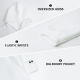 thumbnail image 3 of Spring Is In The Air Print Blanket Hoodie Oversized Wearable Hooded Blanket Warm Throw Blanket Sweatshirt For Women Men Teens, 3 of 8
