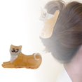 thumbnail image 3 of WIFKLSIIPG France Cute Animal Clip French Fun Dog Shiba Inu Corgi Fine Hair Clip Clip, 3 of 4