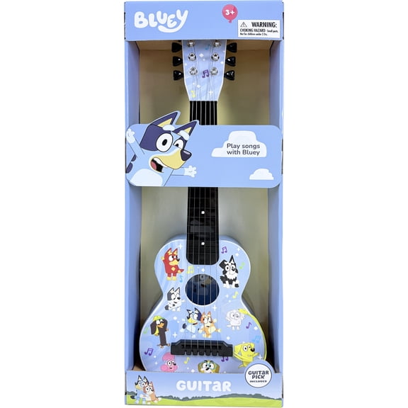 20" Bluey Guitar w/ Pick - Friends
