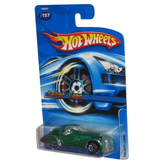 Hot Wheels Talbot Lago (2005) Green Die-Cast Toy Car #157