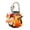 A004- D, variant on Halloween Pumpkin Bucket 12 Inch Woven Lantern, Spooky Halloween Decorations, Trick Or Treat Basket with Handle, Indoor Outdoor Party Supplies, Black, 1 Pack