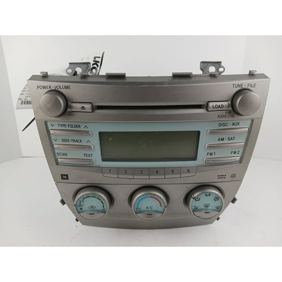 Pre-Owned 07 08 09 Toyota Camry AM FM CD Radio Receiver Temperature Controls OEM (Good)