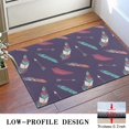 thumbnail image 3 of Feather and Arrow Pattern Door Rugs,Washable Non Slip Door Mats Indoor,Decorative Door Mats,Entry Mat Indoor for Entrance,Bedroom,Kitchen,Bathroom,16"x24", 3 of 6