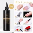 thumbnail image 1 of BORN PRETTY-pegamento para uñas súper fuerte, 250g, para puntas de uñas postizas, paquete rellenado, Base de Gel, capa superior mate, 1 of 5