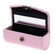 thumbnail image 5 of Almacenamiento de Cosméticos de material cuero Lápiz Labial Soporte de Brillo de para Monedero - Rosado Salvador Estuche para barra de labios con espejo, 5 of 7