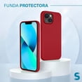 thumbnail image 2 of Funda de Protección para iPhone 13 - Sovico - Silicón con Forro de Microfibra, 2 of 6