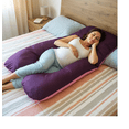 thumbnail image 1 of Almohada Para Embarazo Y Lactancia Jumbo Xtellar  Rosa Con Morado, 1 of 3