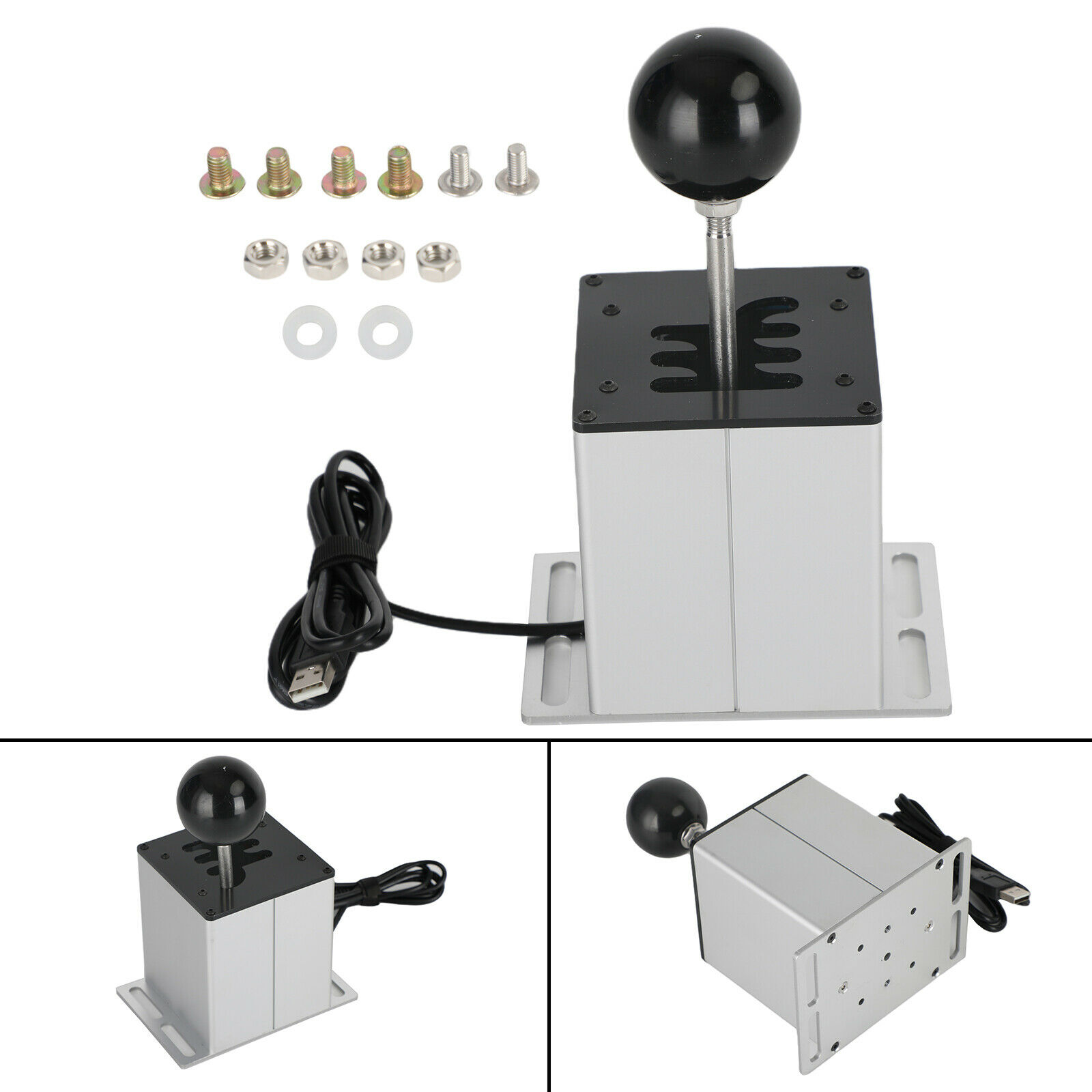 Buy Racing Game USB H Gear Shifter Sequential Shifter for Logitech for