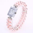 thumbnail image 3 of Minnieouse Reloj de de acero inoxidable para mujer, esfera rectangular, reloj de analógico elegante para chicas, reloj de Type3 NO3, 3 of 6
