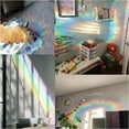 thumbnail image 3 of Uanit Static Window Film 2 Sizes Large Circle Clings Rainbow Glass Stickers Decals Decorations Non Adhesive Vinyl for Stop Birds(4 Inch/6 Inch) Wall Decals Peel and Stick Wall Stickers Decor, 3 of 5
