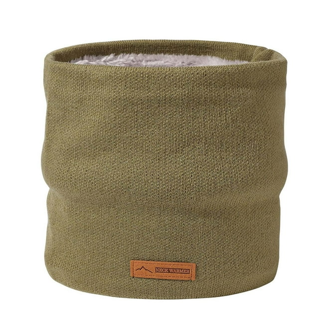 Neutral Double-Layer Warm Neck Cover And Thickened Knitted Neck Cover