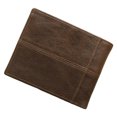 thumbnail image 2 of MasteelfCA Coffee Billfold Delicate RFID Blocking Wallet Multifunctional Leather Purse Retro Short Coin Purse Holder, 2 of 8