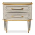 thumbnail image 2 of St. Charles 2-Drawer Nightstand - Dove Gray, 2 of 17