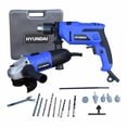 thumbnail image 1 of Kit Taladro Rotomartillo 1/2In + Mini Esmeriladora Hyundai HYK5000, 1 of 3