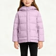 thumbnail image 4 of Cowsor Kids Winter Coats with Hooded Light Puffer Coat Warm Padded Jacket for Boys Girls Toddler, 4 of 7