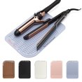 thumbnail image 1 of Tapete resistente al calor - Soporte para rizador de pelo - Tapete de silicona resistente al calor - Tapete para maquillaje - Tapete para herramientas calientes - Soporte para plancha de pelo - Decora, 1 of 5