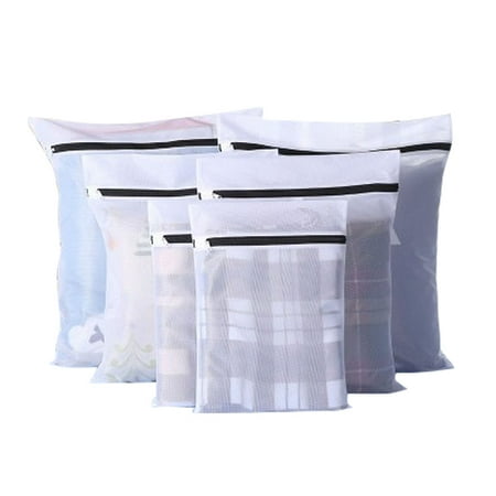 

7pcs Mesh Laundry Bags Stocking Underwear Bra Lingerie Protect Washing Net Reusable Baby Clothes Protective Bag