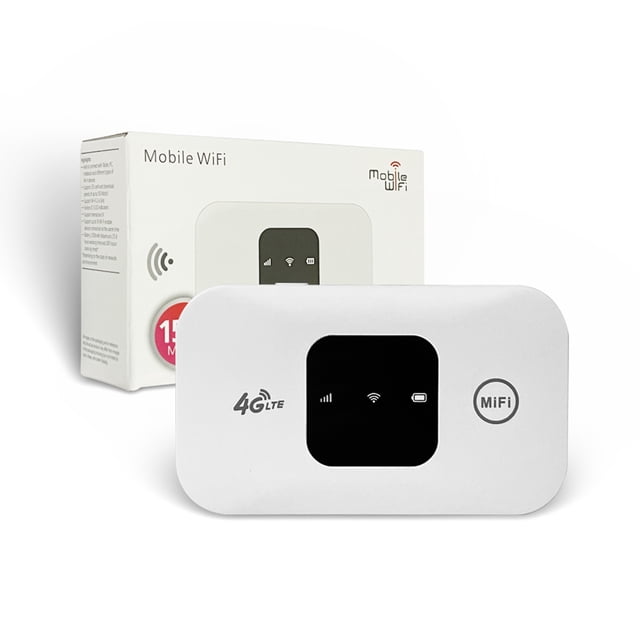 Módem portátil 4G LTE WiFi con ranura para tarjeta SIM Punto de acceso inalámbrico de viaje para viajes
