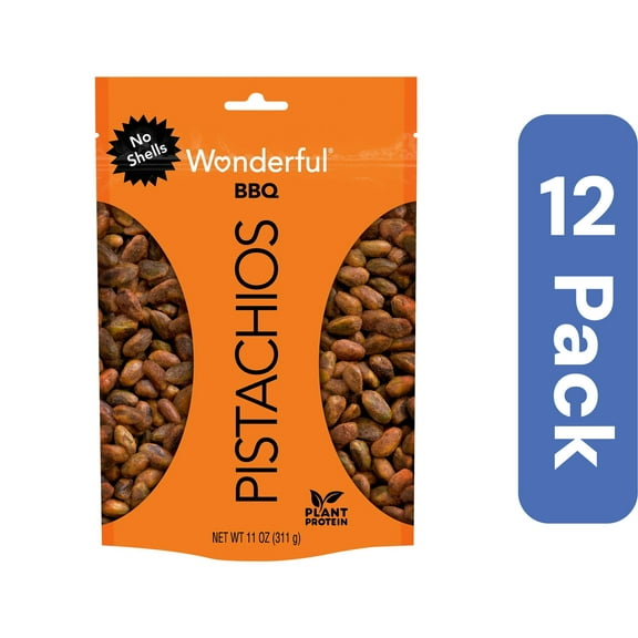 Wonderful Barbecue Pistachios 11 oz (Pack of 12)