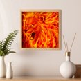 thumbnail image 3 of Cuadros Decorativos DIY 5D Diamond Painting Roaring Lion Full Round Drill Art Pictures (E599) DQrwqpou Nuevos Originales, 3 of 6