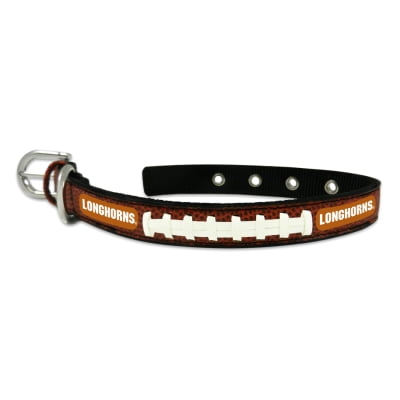 Gamewear CLC-CFB-TEL-S Leather Classic Football Dog Collar, Small, 16 Inch