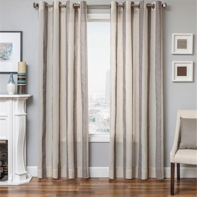 Softline Jefferson Slate 84 Inch Grommet Top Panel- Pack Of 2