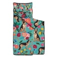 thumbnail image 2 of German Shepherd with Pioneer Flower Toddler Nap Mats for Kids Preschool,Sleeping Mat Bag or Kids,Toddler Sleeping Bag,Toddler Nap Mat or Daycare, 2 of 6