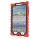 thumbnail image 1 of Funda Hard Candy de silicona resistente para Samsung Galaxy Tab 3 de 7 pulgadas 2013, color rojo, 1 of 5
