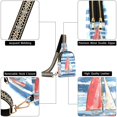 thumbnail image 6 of FORMRS Womens Crossbody Sling Bag Travel Daypack Shoulder Chest Backpack, Red Sailboats, 6 of 7