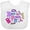 AA-White, variant on Inktastic Back to School with School Supplies Girls Baby Bib
