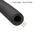 thumbnail image 2 of Uxcell Long Cover Pipe Insulation Foam Tubing 0.87x1.57x70.87 inch, 2 of 5