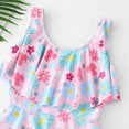 thumbnail image 4 of TOOYOU Girls One-Piece Swimsuits Sleeveless Pink Print Tutu Dresses Casual Sport Swimwear Beach Bathing Suit Size 5-6 Years, 4 of 9