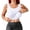 White, variant on Stralyhd Built In Bra Tank Tops for Women Breathable Knit Summer Tank Going Out Sleeveless Camisole Slim Fit Casual Outfits Black M