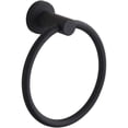 thumbnail image 1 of BGL Anneau Porte-Serviette en Acier Inoxydable 304 Suspendu Rond Simple Noir Support Circulaire pour Serviette, 1 of 7