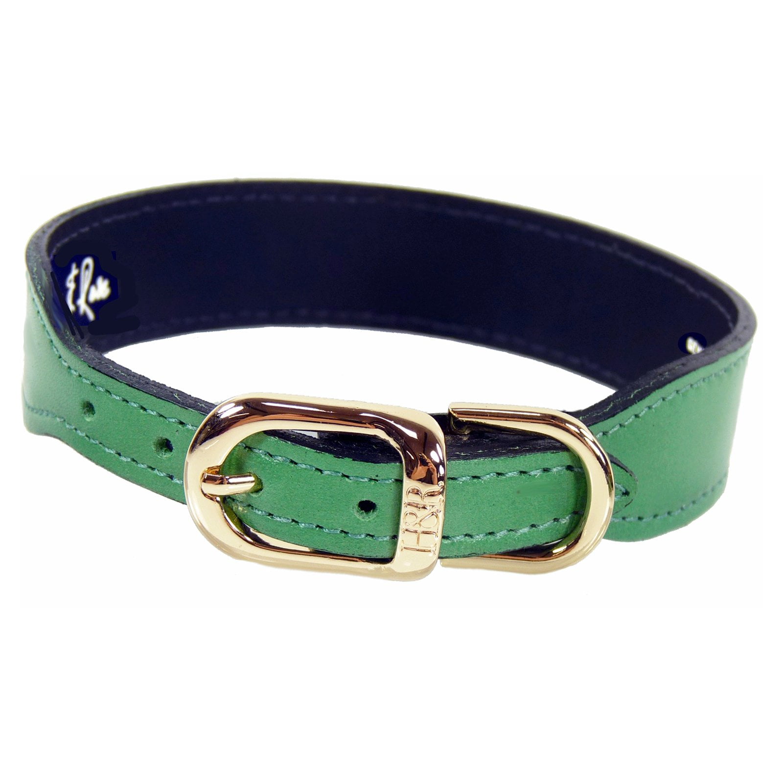 kelly green dog collar