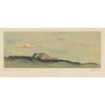 thumbnail image 2 of Karl Wiener 24x13 Gold Ornate Framed and Double Matted Museum Art Print Titled - Der Berg (Obersteiermark) (1943), 2 of 4