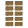 thumbnail image 3 of 10 piezas Techo de palma artificial Panel de paja para decoración de patio de jardín accesorio multipropósito de 100x60 cm Material, 3 of 8