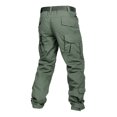 thumbnail image 5 of TRGPSG Men's Ripstop Cargo Pants, Water-Resistant Heavy-Duty Workwear for Hiking & Outdoors,Armygreen Size 40, 5 of 7