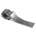 thumbnail image 3 of 36 Mm Stainless Steel Watch Band Strap Replacement Silver Straps Double Insurance 18mm, 3 of 5