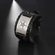 thumbnail image 4 of Symbol of Evil Satanic Amulet Talisman Occult Baphomet Adjustable Charm Viking Magic Wide Leather Bracelet for Men, 4 of 5