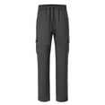 thumbnail image 5 of asjyhkr Casual Pants Mens Lightweight Breathable Elastic Waist Drawstring Outdoor Hiking Trousers with Pockets, 5 of 7