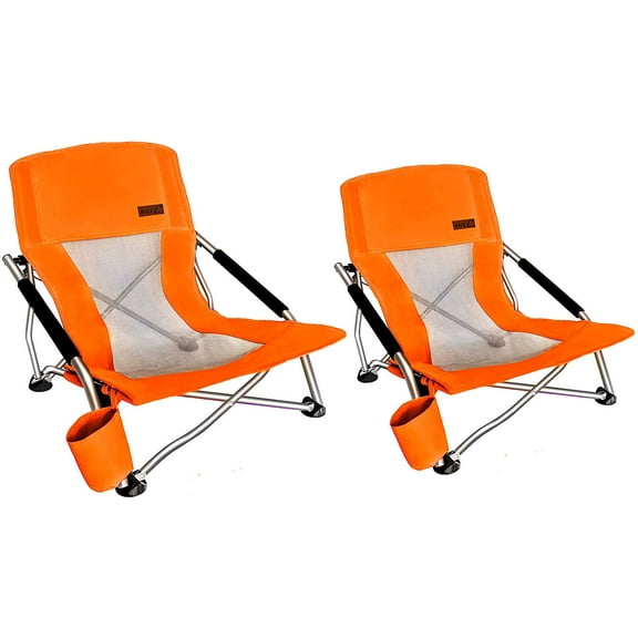 NiceC Camping Chair, Orange