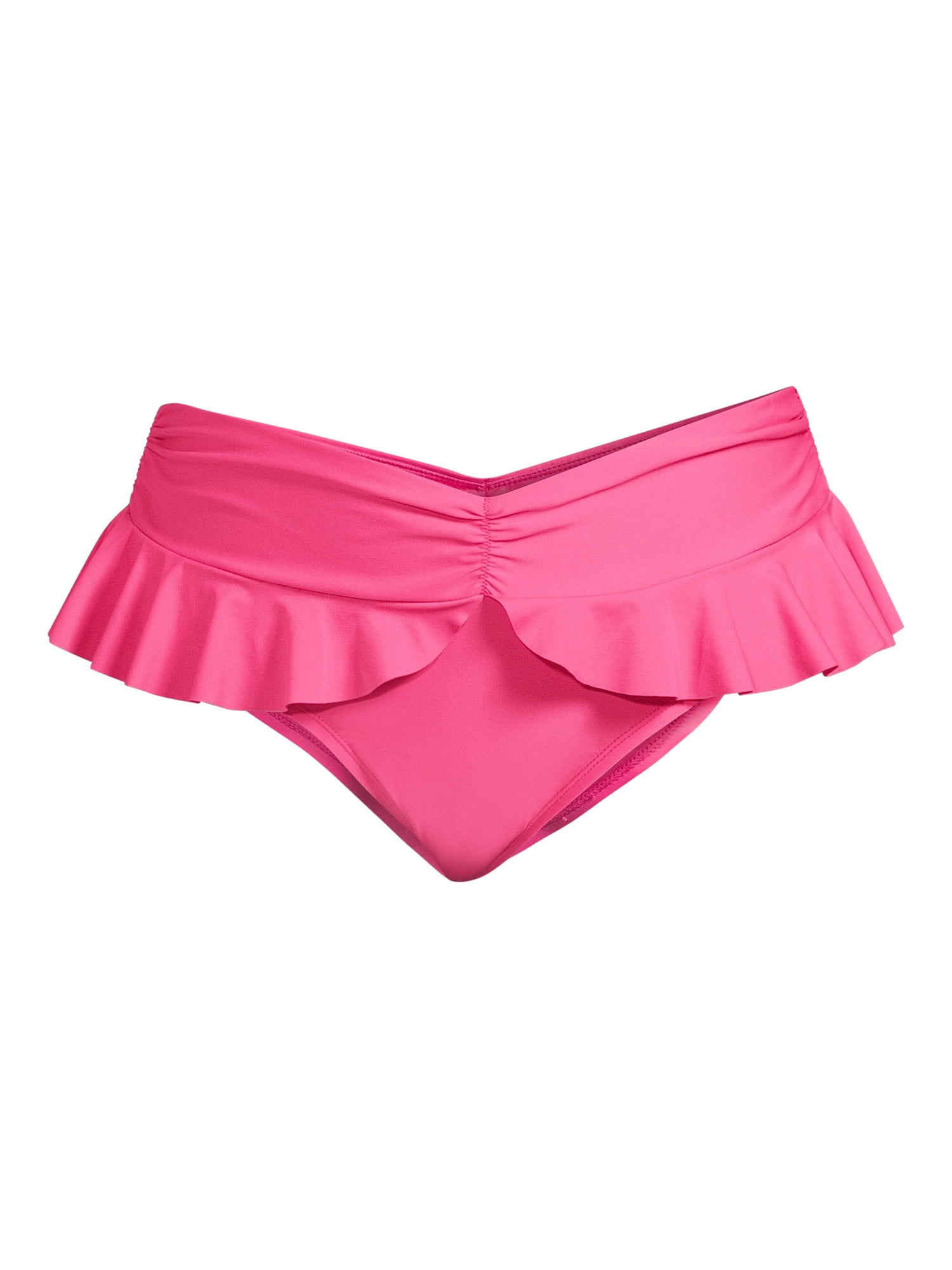 Time and Tru Women’s and Women’s Plus Ruffle Bikini Bottom